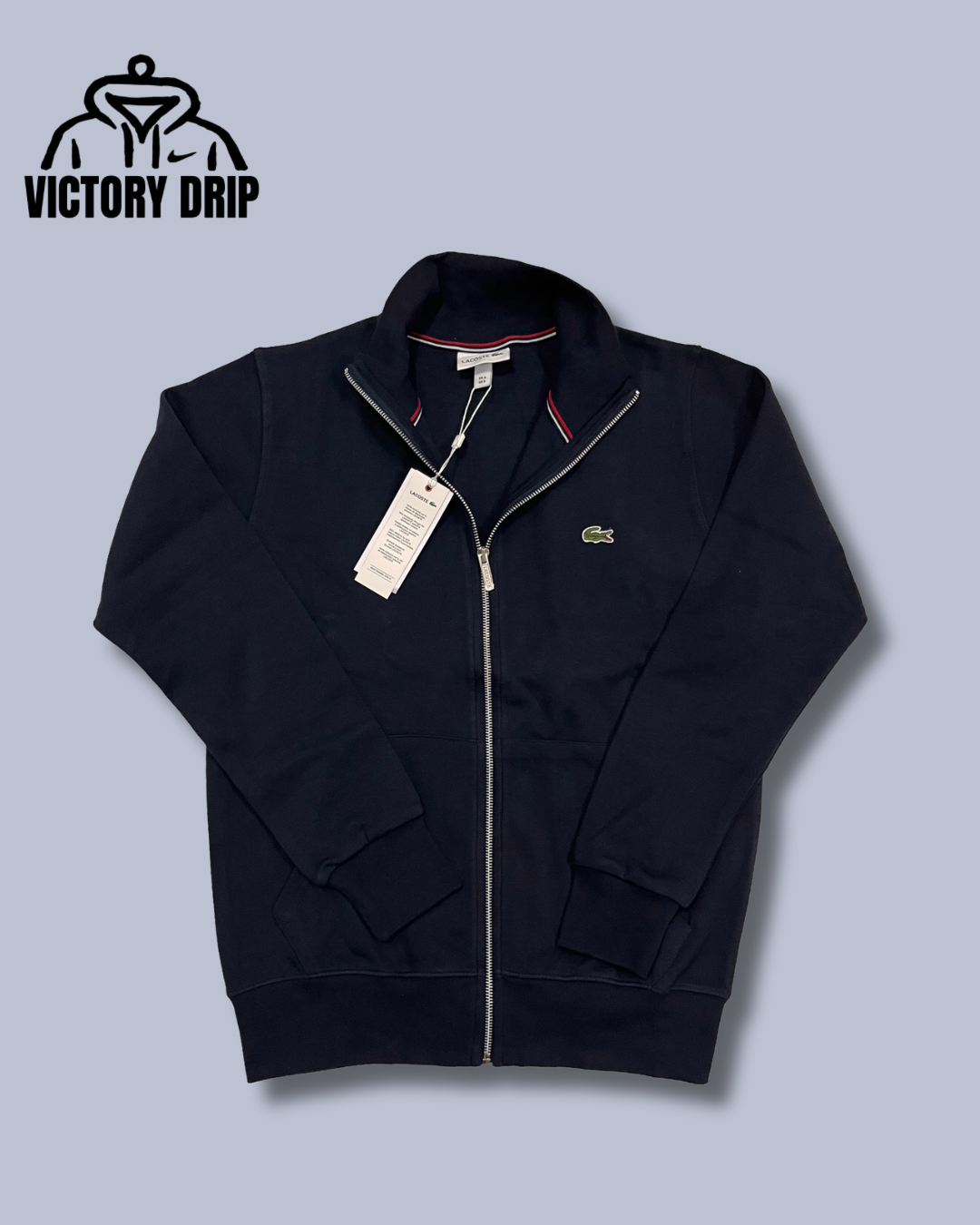 Lacoste zip