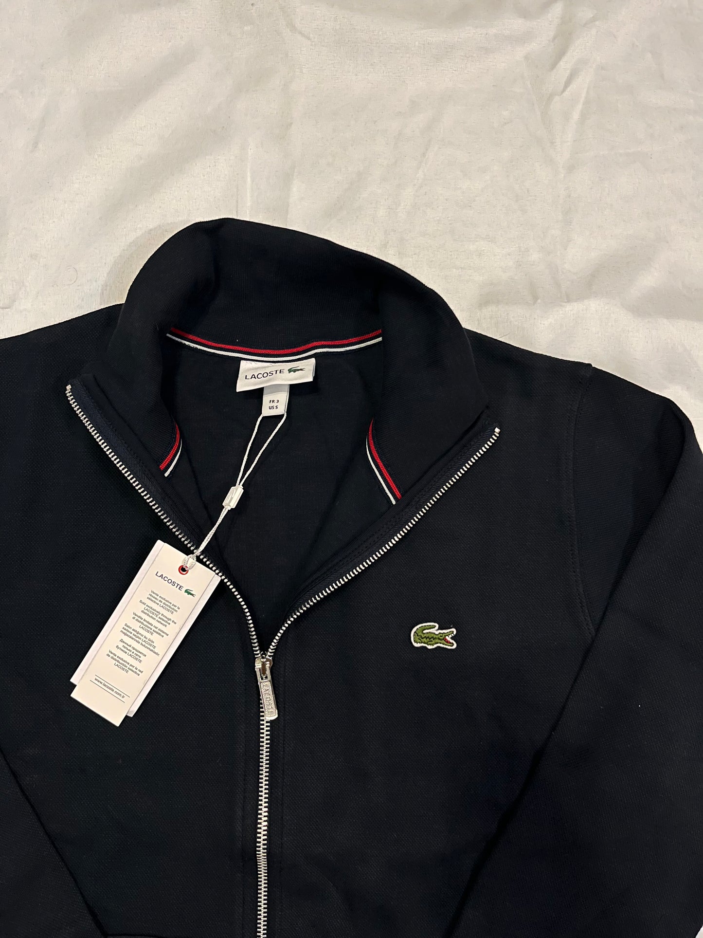 Lacoste zip